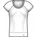 Adidas Women Tech Fit Seamless LC Tee Funktionsshirt -081052 Größe XL