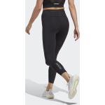 Schwarze adidas Adizero 7/8 Leggings für Damen Größe XL 