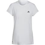 Reduzierte Weiße Kurzärmelige adidas Umstands-T-Shirts für Damen Größe M 