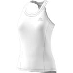 Weiße Sportliche adidas Tank-Tops für Damen Größe S für den für den Sommer 