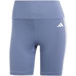 adidas - Women's TE 3 Stripes Short Tight - Lauftights Gr M blau