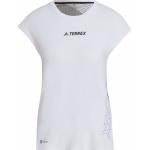 Reduzierte Weiße adidas Terrex Agravic T-Shirts aus Polyester für Damen 