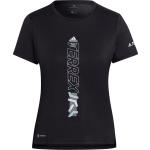 Reduzierte Schwarze adidas Terrex Agravic T-Shirts aus Mesh für Damen Größe M 