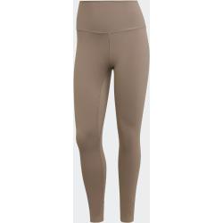 Adidas Women's Yoga Luxe Studio 7/8 Tight Chalky Brown Chalky Brown XS