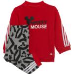 adidas X Disney Mickey Mouse Jogginganzug Kinder - rot/grau-62
