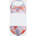 Pinke adidas Disney Moana | Vaiana Bikini-Tops für Kinder aus Jersey Größe 140 