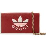 Rote Motiv Gucci Damenbrieftaschen 