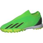 Grüne adidas X Speedportal Fußballschuhe in Normalweite für Herren Größe 46,5 