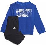 adidas Youth/Baby Jogger I Lin Ft Jog, Top:Team Royal Blue/White Bottom:Black/White, HM6602, 98