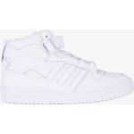 Reduzierte Weiße adidas High Top Sneaker & Sneaker Boots mit Riemchen in Normalweite aus Leder für Herren Größe 36 