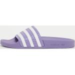 Violette adidas Originals Badeschlappen Rutschfest für Damen Größe 37 