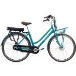 Adore E-Bike »Cantaloupe«, 3 Gang Shimano Nexus Schaltbox Schaltwerk, Nabenschaltung, Frontmotor 250 W, Frontgepäckträger, blau