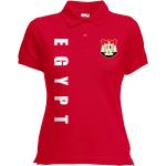Ägypten Egypt Damen Trikot Fanshirt Polo-Shirt WM 2018 Name Nummer