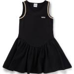 Schwarze Ärmellose HUGO BOSS BOSS Kinderkleider aus Polyamid für Mädchen 
