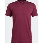 Reduzierte Bordeauxrote adidas T-Shirts für Herren Größe XL 