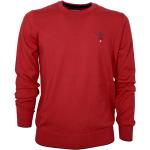 Rote Casual AERONAUTICA MILITARE Herrensweatshirts aus Wolle Größe L für den für den Winter 