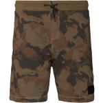 Reduzierte Braune Camouflage AERONAUTICA MILITARE Chino-Shorts aus Baumwollmischung für Herren Größe L 