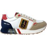 Aeronautica Militare, Tricolori Running Sneakers Weiß Multicolor White, Herren, Größe: 41 EU
