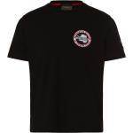 Reduzierte Schwarze Unifarbene AERONAUTICA MILITARE Rundhals-Ausschnitt T-Shirts für Herren Größe XL 