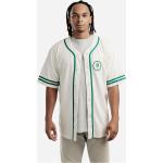 Reduzierte Weiße Bio Baseball-Shirts aus Baumwolle für Herren Größe XL 