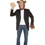 Braune Gorilla-Kostüme & Affen-Kostüme für Herren 