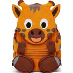Reduzierte Orange Kindergartenrucksäcke 8l mit Giraffen-Motiv mit Außentaschen klein 