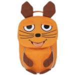 Orange Bestickte Ergobag Kindergartenrucksäcke mit Maus-Motiv mit Reflektoren Klein 