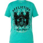 Affliction T-Shirt CD of Honor Türkis, M