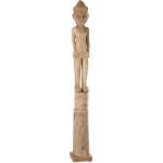 67 cm Afrikanische Skulpturen aus Holz 2-teilig 