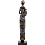 Reduzierte Schwarze 12 cm Signes Grimalt Afrikanische Skulpturen aus Kunstharz 