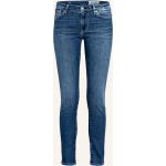 Blaue Bestickte AG | Adriano Goldschmied Jeans mit Stickerei aus Baumwollmischung für Damen Größe XS 