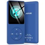 AGPTEK 8GB MP3-Player 70 Stunden Wiedergabe, Farbe Marineblau