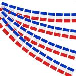 Frankreich Flaggen & Frankreich Fahnen aus Stoff 2-teilig 