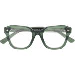 Grüne Herrenbrillengestelle aus Acetat 