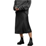 Reduzierte Schwarze Midi Festliche Röcke aus Seide für Damen Größe XS 