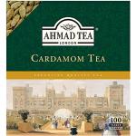 Ahmad Tea - Cardamon Tea | Schwarzteemischung mit Kardamom | 100 Teebeutel á 2 g | Teebeutel mit Band