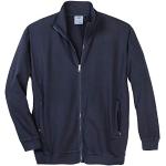 Ahorn Sportswear Übergröße dunkelblaue Stehkragen-Jacke, XL Größe:7XL