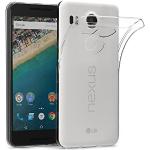 Nexus 5x Hüllen Art: Bumper Cases durchsichtig aus Silikon stoßfest 