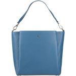 Blaue Aigner Nachhaltige Lederhandtaschen mit Reißverschluss aus Leder mit Innentaschen für Damen 