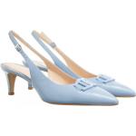 Blaue Aigner High Heels & Stiletto-Pumps aus Leder für Damen Größe 41 