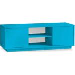 Blaue Moderne TV-Lowboards & Fernsehtische aus Holz Breite 400-450cm, Höhe 350-400cm, Tiefe 0-50cm 
