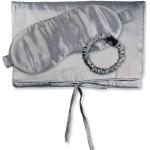 Reduzierte Graue Schlafmasken & Schlafbrillen aus Seide für Damen Größe S 