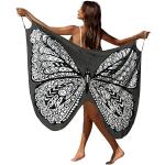 Bunte Gestreifte Badekleider mit Schmetterlingsmotiv für Damen Größe M für den für den Sommer 