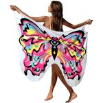 Bunte Gestreifte Badekleider mit Schmetterlingsmotiv für Damen Größe S für den für den Sommer 
