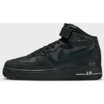 Schwarze Nike Air Force 1 '07 High Top Sneaker & Sneaker Boots mit Reflektoren für Herren Größe 44 