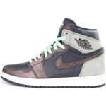 Kupferfarbene Nike Air Jordan 1 High Top Sneaker & Sneaker Boots aus Leder Größe 40,5 