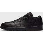 Schwarze Nike Air Jordan 1 Low Sneaker für Herren Größe 44,5 
