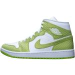 Grüne Nike Air Jordan 1 High Top Sneaker & Sneaker Boots für Damen Größe 38,5 