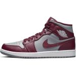 Rote Nike Air Jordan 1 High Top Sneaker & Sneaker Boots aus Leder für Herren Übergrößen 