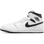 Weiße Nike Air Jordan 1 High Top Sneaker & Sneaker Boots aus Leder für Herren Größe 41 